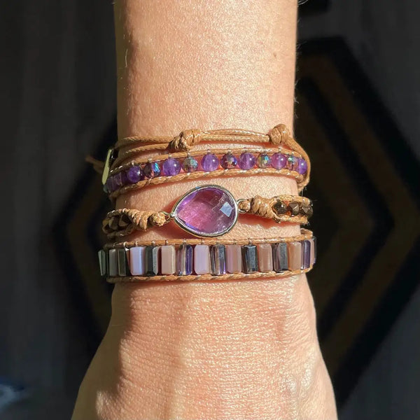 Pulsera Alma Serena - Ametista Sagrada