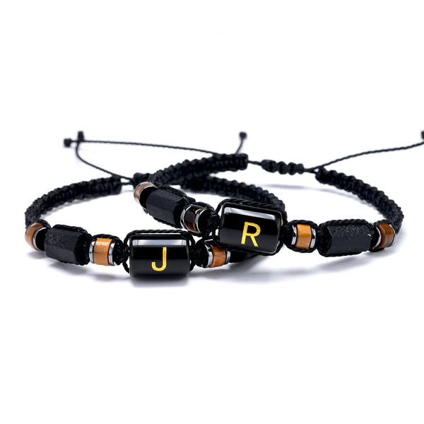 Pulsera Turmalina Negra Personalizada - Protección Única