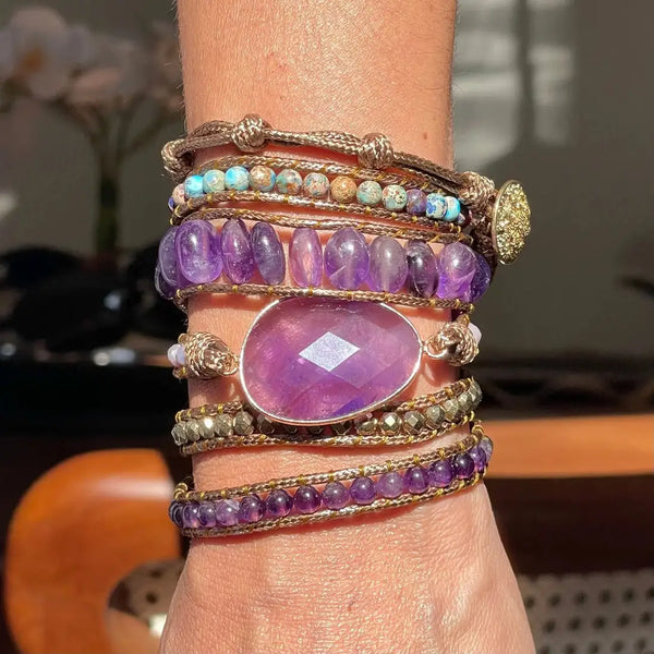 Pulsera Mente Serena - Amatista Violette