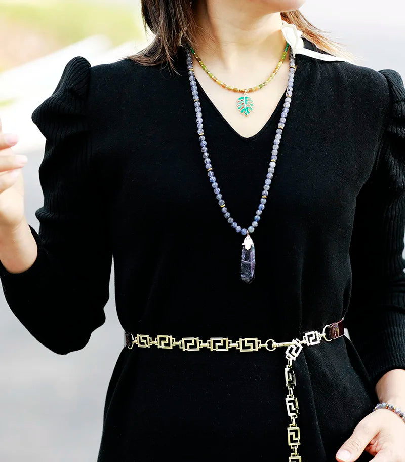 Collar Divina Iolita - Piedra Mistica